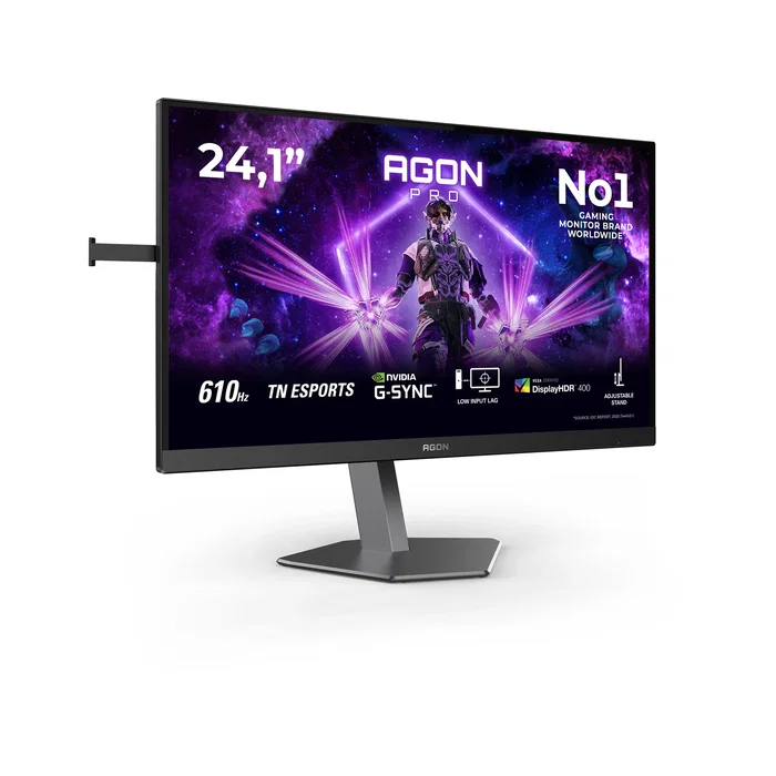 AOC AG246FK6 Monitor de juegos 24.1 Pulgadas Fast TN 610 Hz Full HD Pro eSports