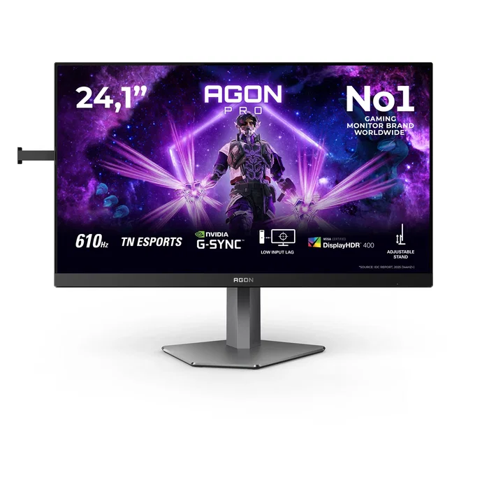 AOC AG246FK6 Monitor de juegos 24.1 Pulgadas Fast TN 610 Hz Full HD Pro eSports