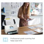 HP ScanJet Enterprise Flow N7000snw1 - Escáner de Documentos Profesional con Alimentador Automático, WiFi, LAN, Duplex, 600 DPI, Hasta A4, Pantalla Táctil 2.8", Blanco