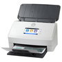 HP ScanJet Enterprise Flow N7000snw1 - Escáner de Documentos Profesional con Alimentador Automático, WiFi, LAN, Duplex, 600 DPI, Hasta A4, Pantalla Táctil 2.8", Blanco