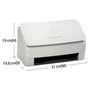 HP ScanJet Enterprise Flow N7000snw1 - Escáner de Documentos Profesional con Alimentador Automático, WiFi, LAN, Duplex, 600 DPI, Hasta A4, Pantalla Táctil 2.8", Blanco