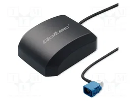 QOLTEC Antena GPS Externa para Automóvil con Conector Fakra y Base Magnética