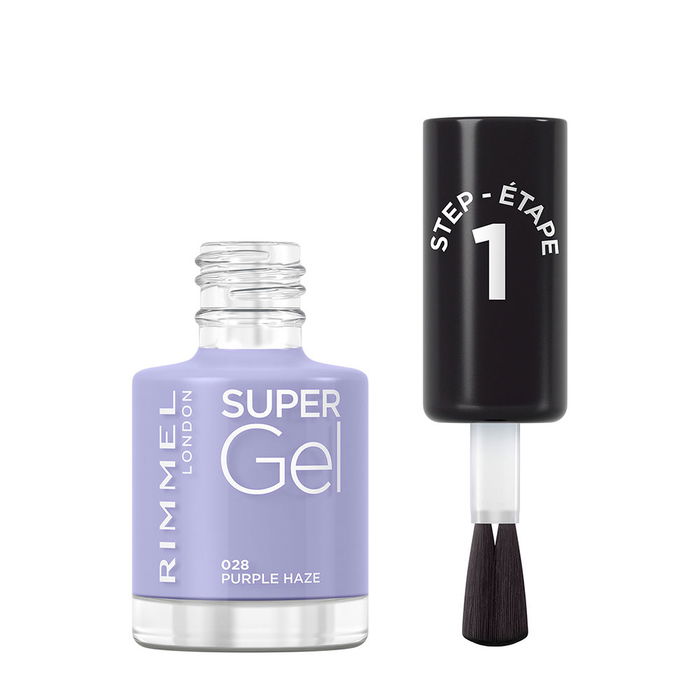 Rimmel London Esmalte de Uñas Super Gel #028-Purple Haze 12 ml Rimmel London Esmalte de Uñas Super Gel #028-Purple Haze 12 ml