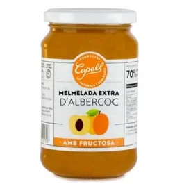 CAPELL Mermelada De Albaricoque Con Fructosa 400Gr