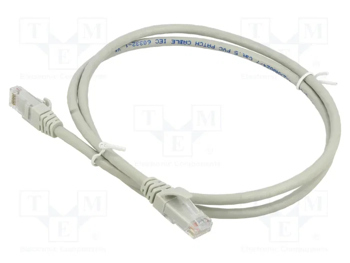 TELEGÄRTNER Patch cord Cat 5 U/UTP 1m RJ45