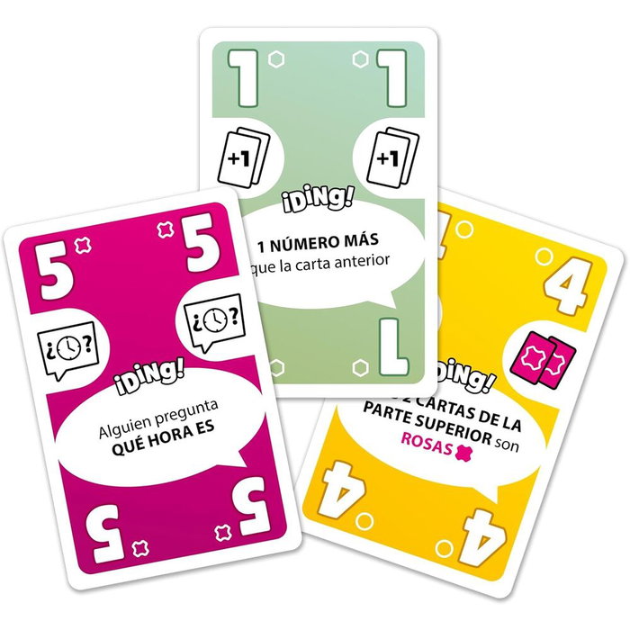 SD GAMES Juego de Mesa Ding! Español +8 años 2-7 Jugadores 10 min