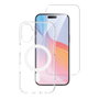 4smarts 541195 Kit de Proteccion Premium 360 con Cristal Templado y Funda Transparente Compatible con Apple iPhone 16, 15,5 cm (6.1")