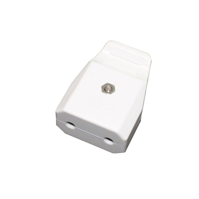 F-Line Base Aérea Blanca 10-250V Retractilada con Obturador F-Line Base Aérea Blanca 10-250V Retractilada con Obturador