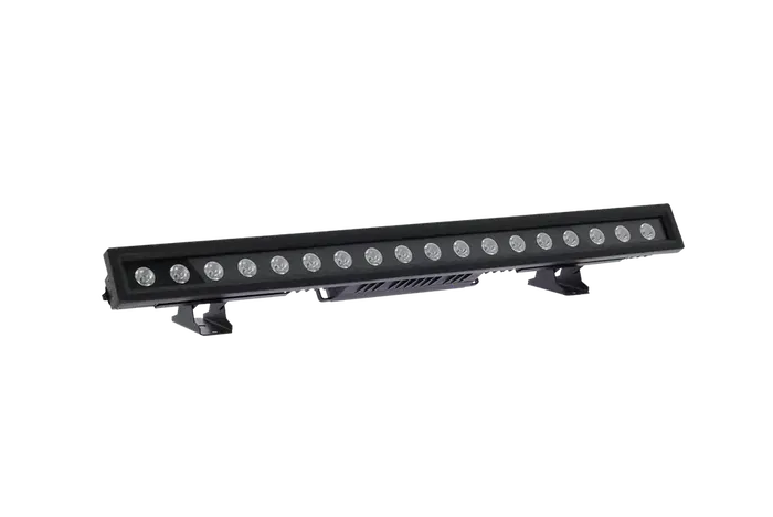 ALGAMLIGHT Barra LED 18x12W RGBW Pix IP65 para Noche, Eventos y Escenarios de Exterior