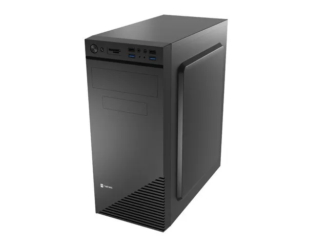 Natec Cabassu G2 Caja Midi Tower Negra Sin Fuente 2x USB 2.0 2x USB 3.0 Natec Cabassu G2 Caja Midi Tower Negra Sin Fuente 2x USB 2.0 2x USB 3.0