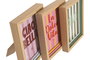 DKD Home Decor Marco de Fotos 15x20 Surtido de 3 con Colección Sardinas