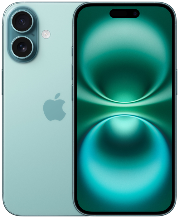 Apple iPhone 16 128GB 5G 6.1 pulgadas Verde azulado