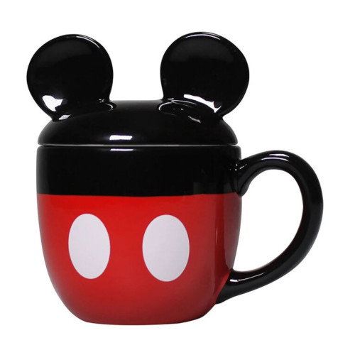 Redstring Taza 3D con Tapa Cuerpo Mickey Mouse 425 ml MUGSDC10 Redstring Taza 3D con Tapa Cuerpo Mickey Mouse 425 ml MUGSDC10