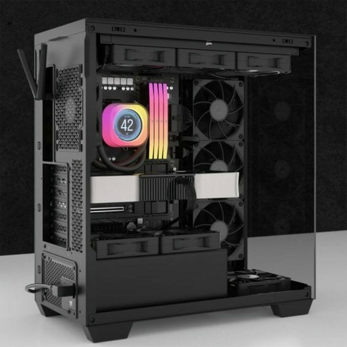 Corsair iCUE LINK RX120 Max Ventilador de Caja 120mm Negro