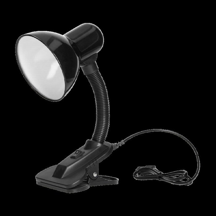 ORNO Lámpara de escritorio Virone flexible con pinza E27
