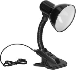 ORNO Lámpara de escritorio Virone flexible con pinza E27
