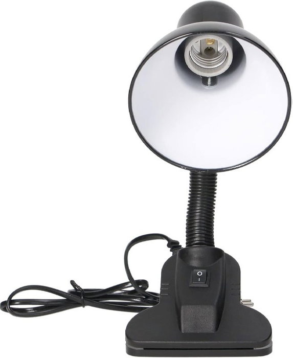 ORNO Lámpara de escritorio Virone flexible con pinza E27