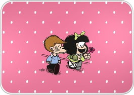 GRAFOPLAS DISEÑO Vade PVC Mafalda Friends 33x47x0,5cm