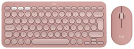 Logitech MK380 Conjunto de teclado y ratón inalámbrico rosa