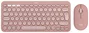 Logitech MK380 Conjunto de teclado y ratón inalámbrico rosa
