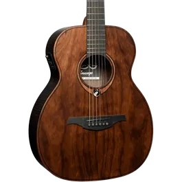 LAG Guitarra Acústica Travel A/E Electroacústica Folk Natural Satinado