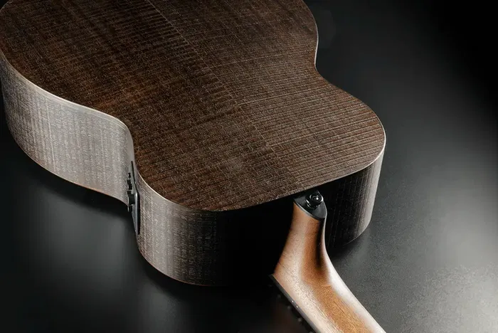 LAG Guitarra Acústica Travel A/E Electroacústica Folk Natural Satinado