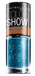 Maybelline Color Show Vintage Leather N.º 207 Tentación turquesa