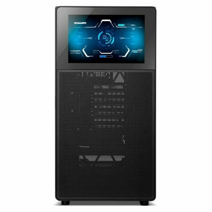 NOX Hummer NXHUMMERBIOS Caja Gaming Semitorre con Pantalla LCD 8 pulg Negro