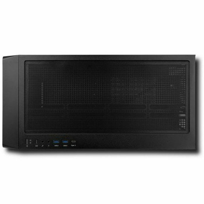 NOX Hummer NXHUMMERBIOS Caja Gaming Semitorre con Pantalla LCD 8 pulg Negro