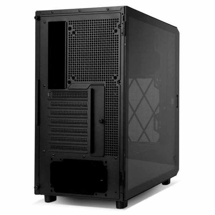 NOX Hummer NXHUMMERBIOS Caja Gaming Semitorre con Pantalla LCD 8 pulg Negro