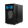 NOX Hummer NXHUMMERBIOS Caja Gaming Semitorre con Pantalla LCD 8 pulg Negro