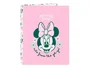 Safta Carpeta Folio Minnie Mouse Minty con 4 Anillas Mixtas