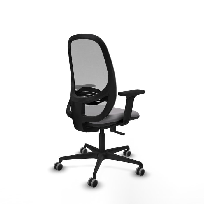 PIQUERAS Y CRESPO Silla de oficina Cilanco Gris con Mecanismo Sincro
