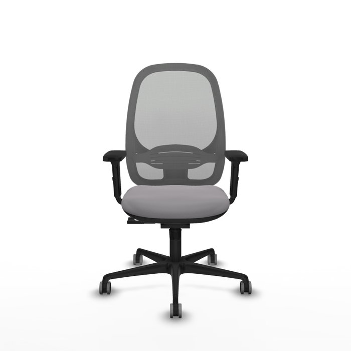 PIQUERAS Y CRESPO Silla de oficina Cilanco Gris con Mecanismo Sincro