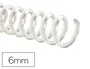 Q-connect Espiral Plástico Transparente 32 5:1 6mm 1,8mm Encuadernación Caja 100 Unidades