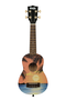 Ukelele Soprano Serie Ukadelic Graphic Top