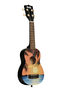 Ukelele Soprano Serie Ukadelic Graphic Top