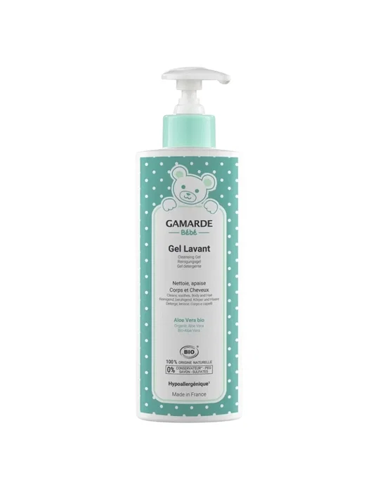 GAMARDE Gel de Baño BIO para Bebé con Dosificador 400ml