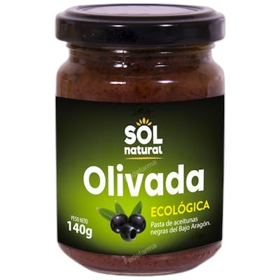 SOLNATURAL Oliva negra Bajo Aragón 140 g BIO SOLNATURAL Oliva negra Bajo Aragón 140 g BIO