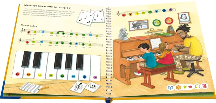 Ravensburger RAV13099047 tiptoi Descubriendo la música Juego educativo