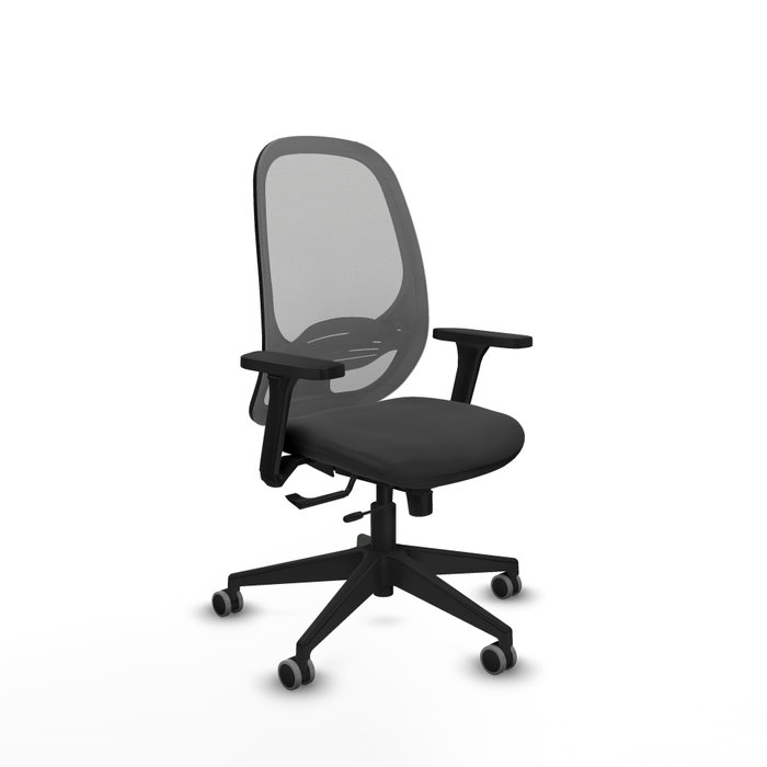 PIQUERAS Y CRESPO Silla de oficina Cilanco con mecanismo Sincro/Traslack, Gris PIQUERAS Y CRESPO Silla de oficina Cilanco con mecanismo Sincro/Traslack, Gris