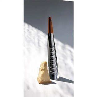 Alessi RS08 Rallador Gigante Acero y Madera por Richard Sapper