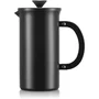 Bodum BOD0699965450939 Cafetera de Émbolo French Press Tribute Presse - Acero Inoxidable, 8 Tazas (1 Litro)