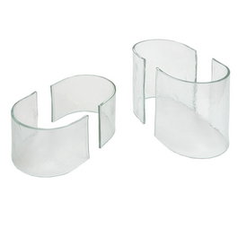 Steelite Soporte Bridge para vajilla, 33x20 cm (Set de 2)