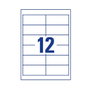 AVERY Zweckform Etiquetas 3659-200 Blancas 97,0 x 42,3 mm