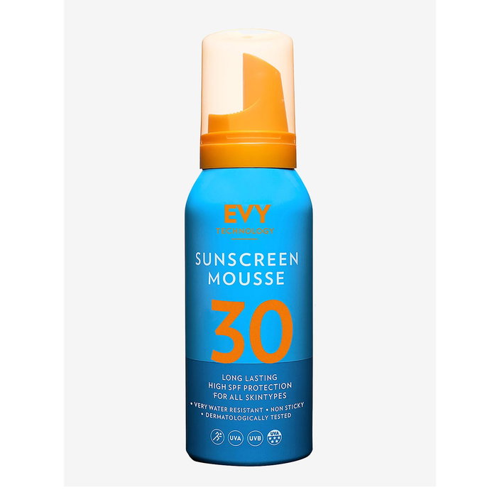 Evy Technology Espuma Protectora SPF30 para Todo Tipo de Pieles 100 ml Evy Technology Espuma Protectora SPF30 para Todo Tipo de Pieles 100 ml