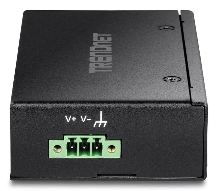 TRENDnet TI-ELC50 Switch No Administrado Fast Ethernet (10/100), 5 Puertos, Full Duplex, Montaje en Pared, Negro