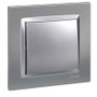 SIMON Pulsador Aluminio Serie 10 F1090150026