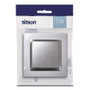 SIMON Pulsador Aluminio Serie 10 F1090150026