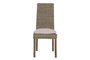 DKD Home Decor Silla de Madera de Mahogany y Ratán Marrón